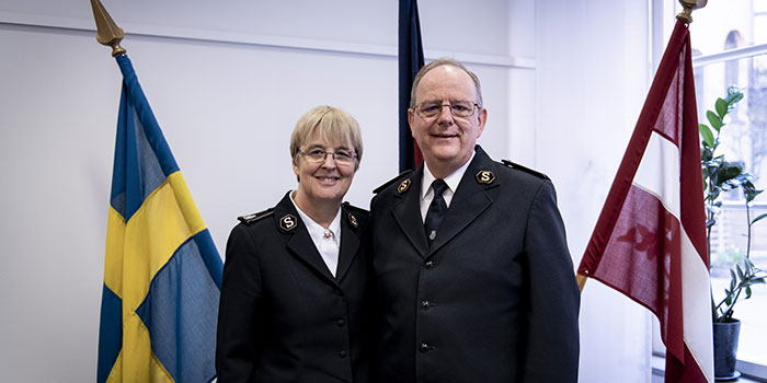 The General's visit to Sweden and Latvia | The Salvation Army