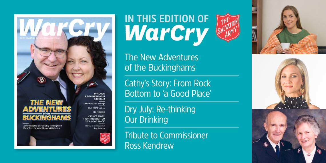 War Cry 14 July 2018 promo image