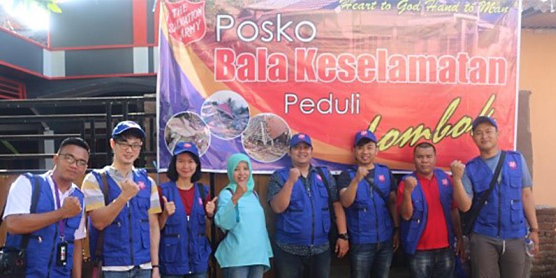 Salvation Army Lombok quake response continues