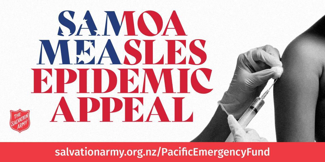 The Salvation Army Rallies To Support Samoans Hit By Measles Epidemic ...