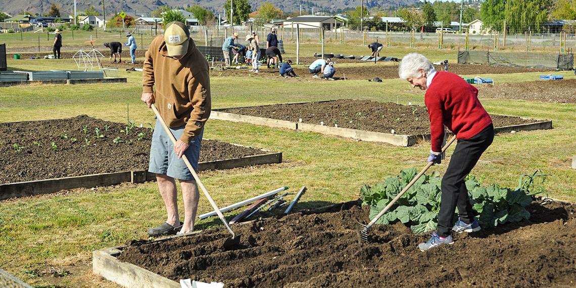 GROWING KAI: Through onsite, community and backyard gardening